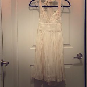 New off white cocktail dress